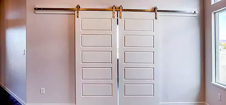 Glass Barn Door with Installation Hardware Kit South Ogden